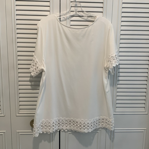 Lilly Pulitzer Hayes top in resort white size x/l - Picture 4 of 6